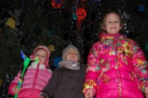 В Любимец запалиха светлините на Коледната елха