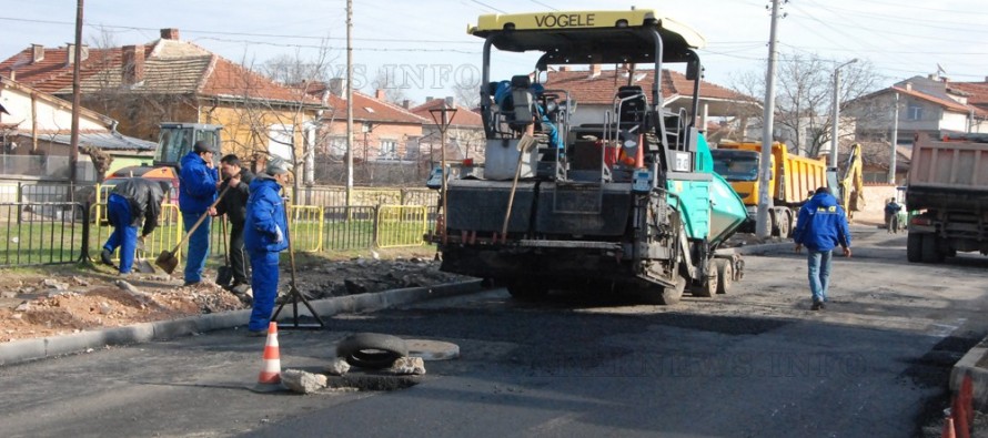 Отново просрочиха срока за ремонта на улица „Васил Левски“ в Харманли