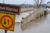 Няколко моста в Одрин отново са залети