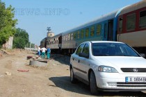 МВР проверява международния влак  на гарата в Харманли