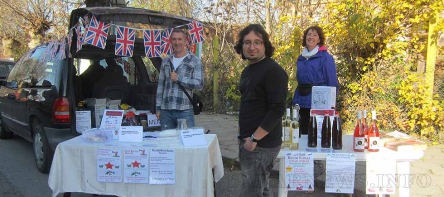 Англичани продават българско вино в Елхово