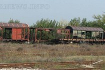Роми разфасоват вагони на гарата на Симеоновград
