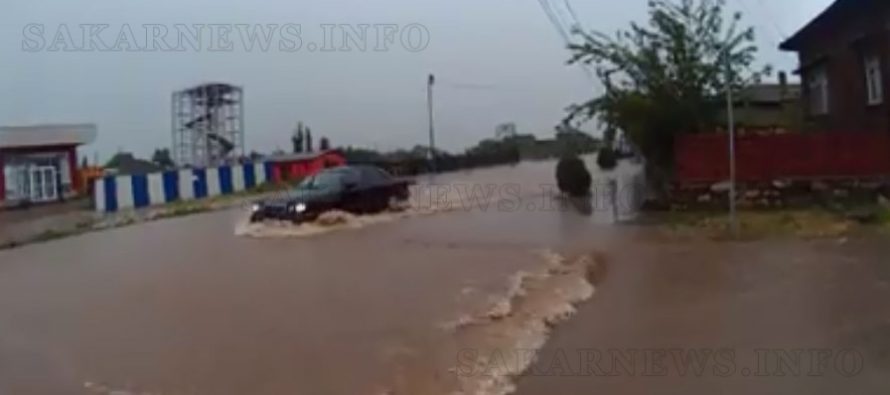Дъжд и градушка доведоха бедствено положение в община Симеоновград