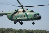 Вертолет Ми-17 се включи в гасенето на пожар в землището на село Хухла