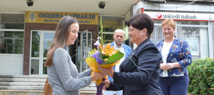 Проблеми на малките общини обсъждаха евродепутат Ева Майдел и кмета на Харманли