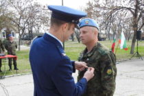 Български офицер беше отличен с американски медал