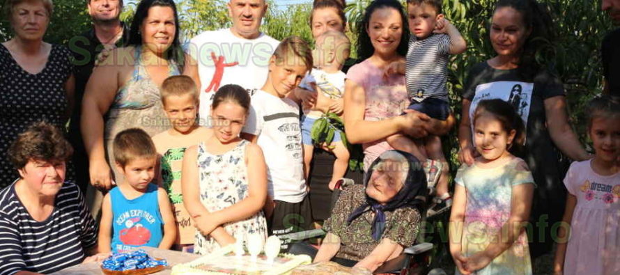 Баба Денка от Любимец стана на 100 години