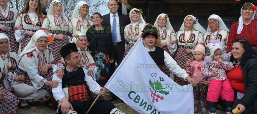 Президентът Румен Радев участва в отбелязването на Трифоновден в Ивайловградско