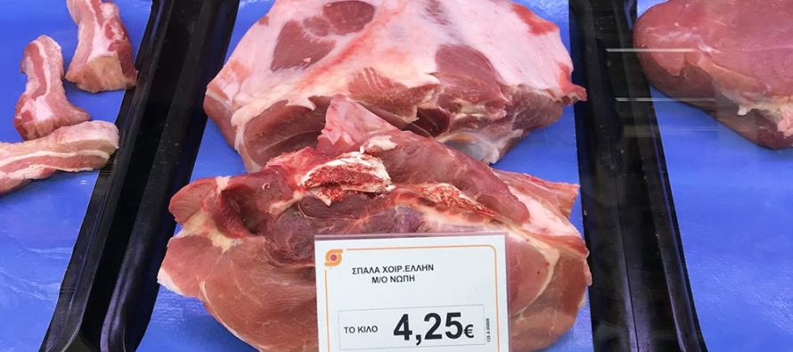Каква е разликата в цената на свинското месо в две съседни държави?