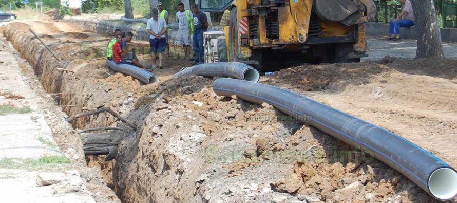 Ремонт на водопроводи в Маджаровско, трети дубъл