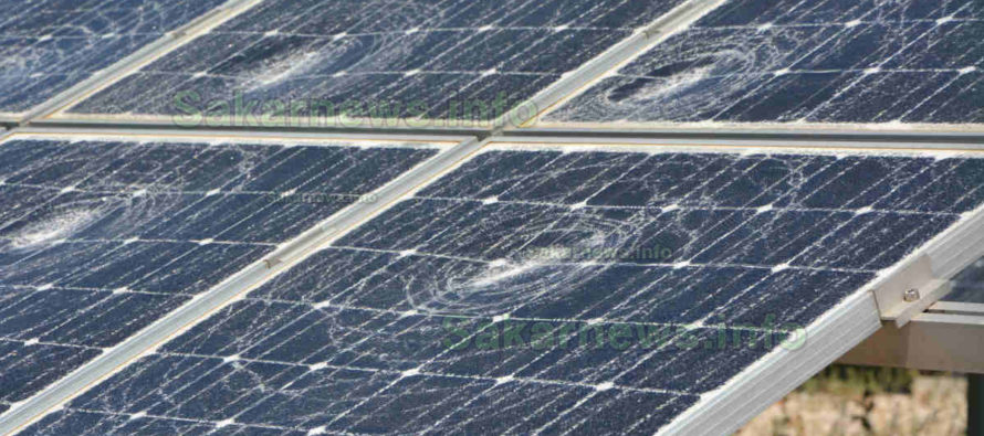 Изпочупиха над 3500 соларни панела край с. Оряхово