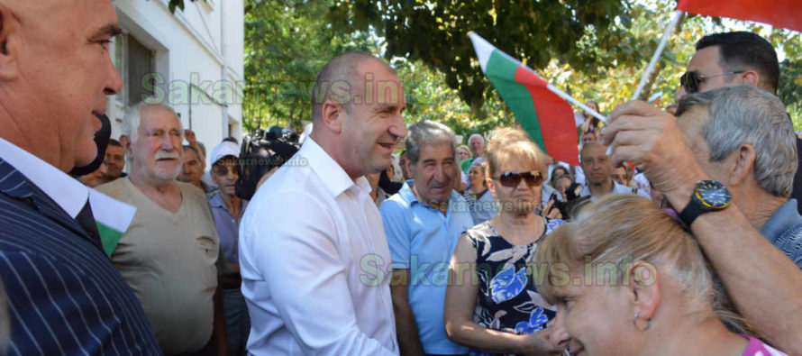 От Тополовград президентът Румен Радев призова партиите към компромис