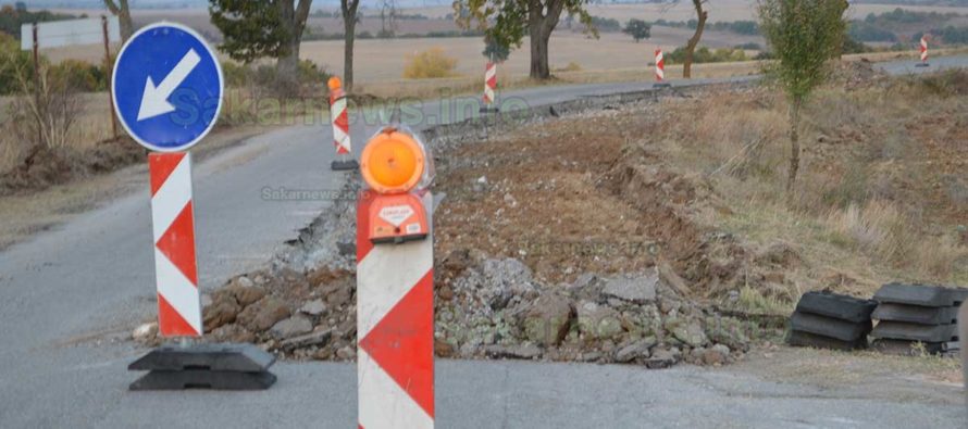 Ремонтът на пътя за Тополовград – Стара Загора е в нова фаза