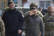 Украинският президент Володимир Зеленски пристигна Херсон