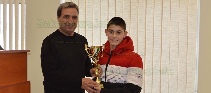 Валентин Вълков е Спортист на годината в Тополовград